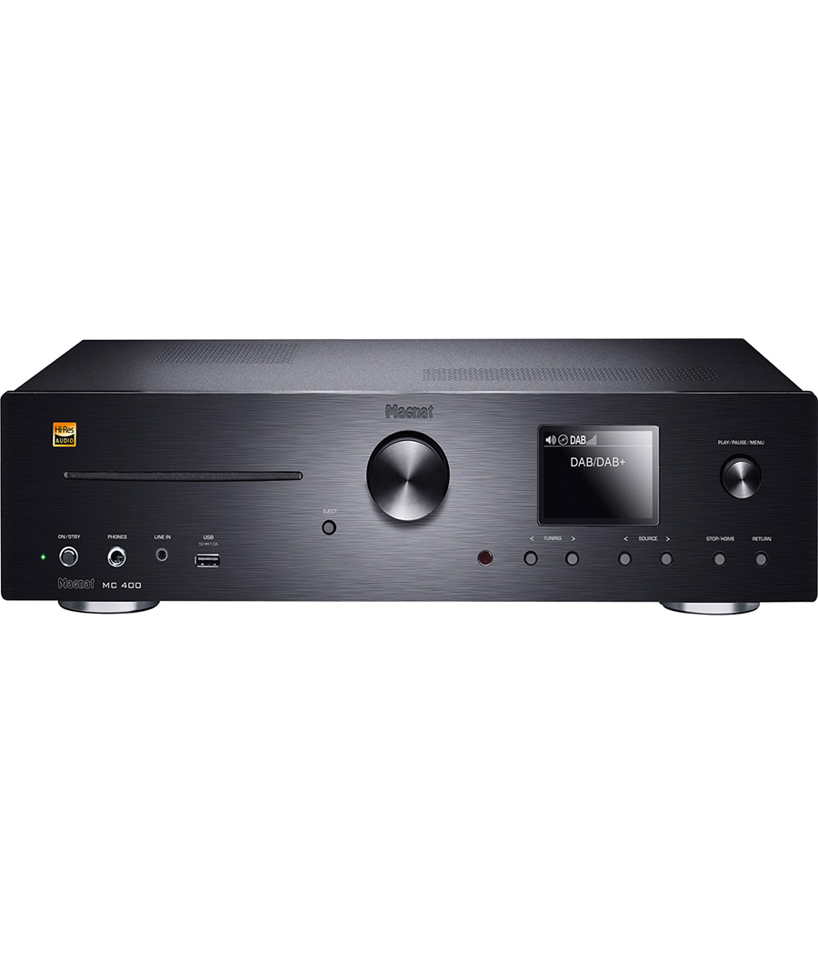 Magnat MC 400 High-End Stereo Ενισχυτής NETWORK/CD/DAB/FM με Bluetooth Μαύρο 21645