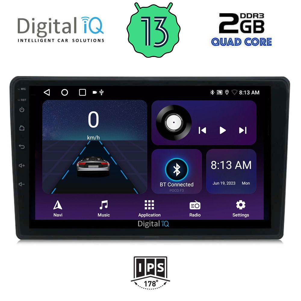 DIGITAL IQ BXB 1086_GPS (10inc) MULTIMEDIA TABLET OEM CITROEN C4 - DS4 mod. 2018&gt;