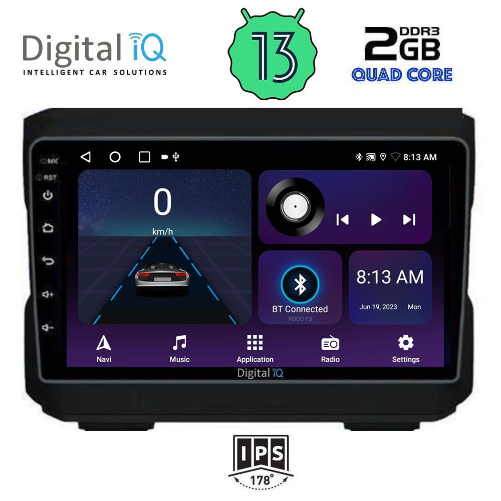 DIGITAL IQ BXB 1272_GPS (10inc) MULTIMEDIA TABLET OEM JEEP mod. 2007-2014 - DODGE mod. 2007&gt;