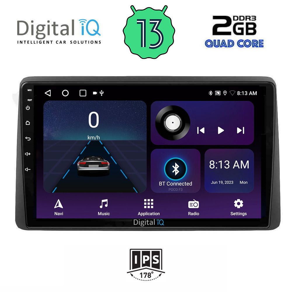 DIGITAL IQ BXB 1450_GPS (10inc) MULTIMEDIA TABLET OEM NISSAN NAVARA D22 mod. 1998-2004