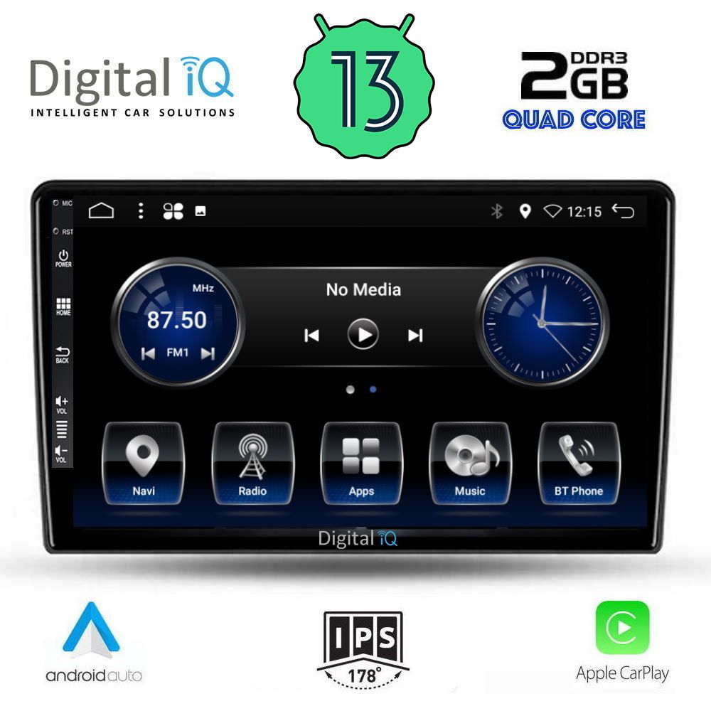 DIGITAL IQ BXH 3026_GPS (9inc) MULTIMEDIA TABLET OEM ALFA ROMEO GIULIETTA mod 2014-2020