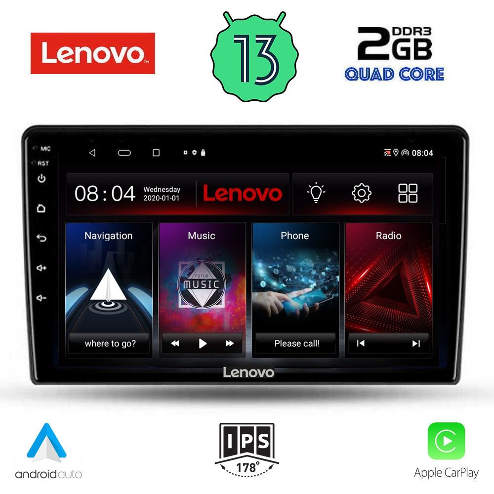 LENOVO LVD 4026_CPA (9inc) MULTIMEDIA TABLET OEM ALFA ROMEO GIULIETTA mod 2014-2020