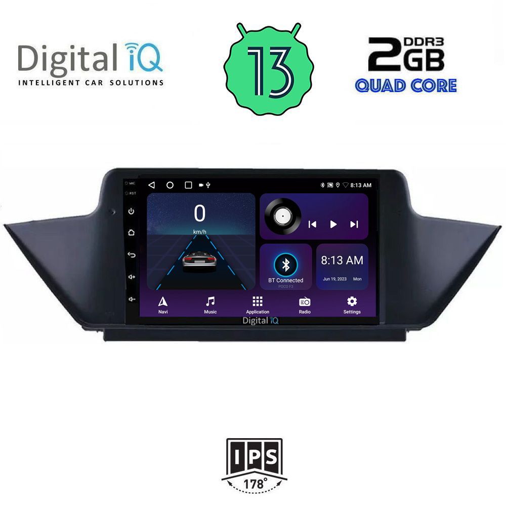 DIGITAL IQ BXB 1056_CPA (10inc) MULTIMEDIA TABLET OEM BMW X1 mod. 2009-2015