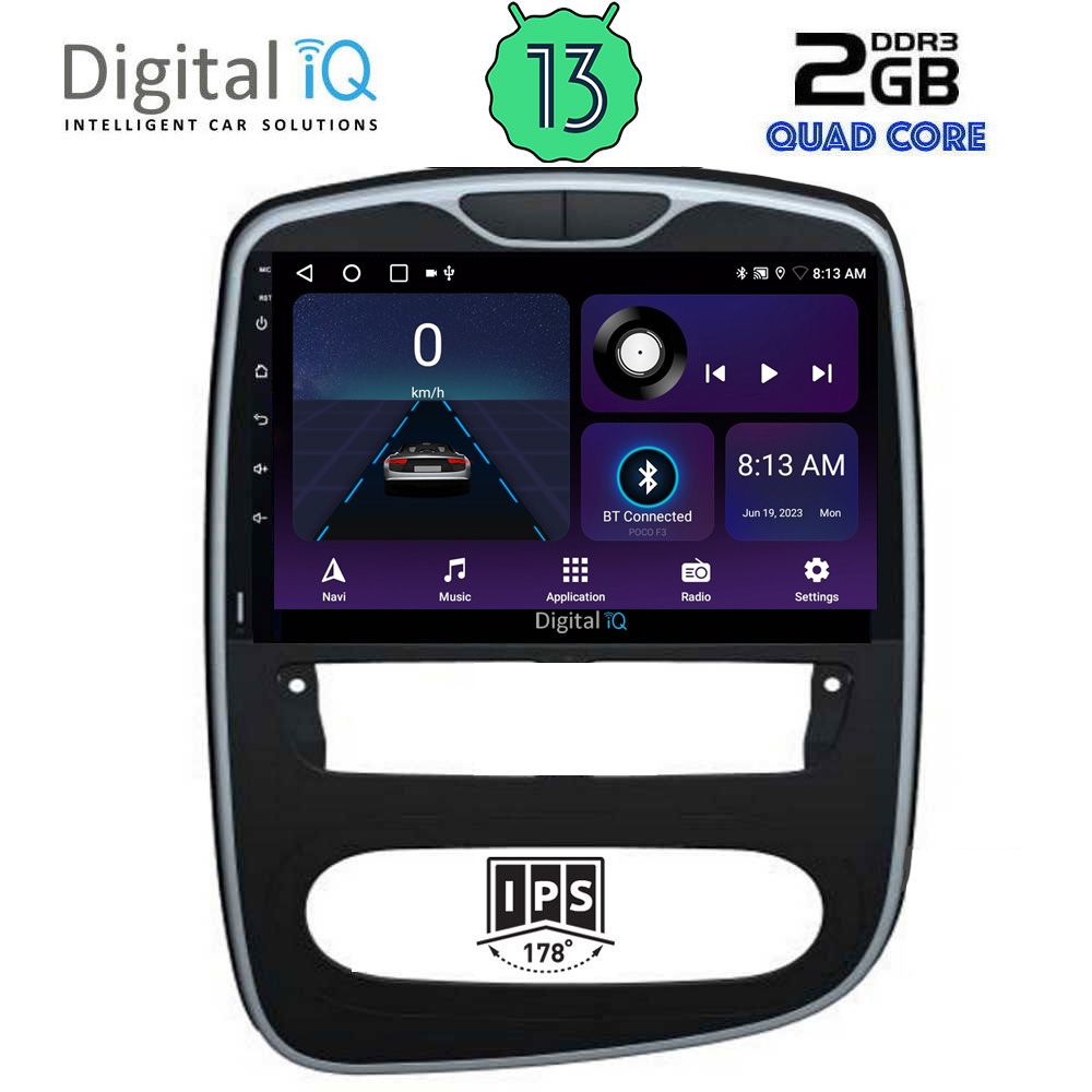 DIGITAL IQ BXB 1545_GPS (10inc) MULTIMEDIA TABLET OEM RENAULT CLIO mod. 2016&gt;