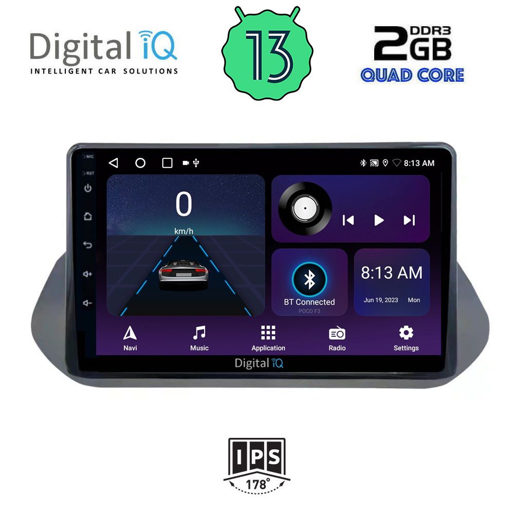 DIGITAL IQ BXB 1469_GPS (10inc) MULTIMEDIA TABLET OEM NISSAN QASHQAI mod. 2021&gt;