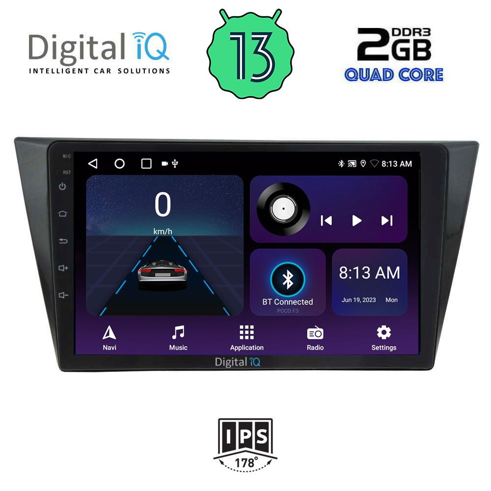 DIGITAL IQ BXB 1761_GPS (10inc) MULTIMEDIA TABLET OEM VW TIGUAN mod. 2016&gt;