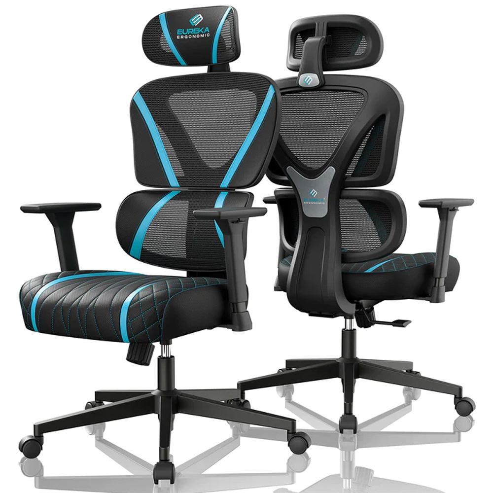 Gaming Καρέκλα - Eureka Ergonomic® ERK-GC06-BU-V1