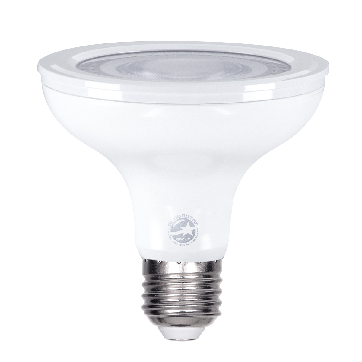 GloboStar® 60093 Λάμπα LED E27 PAR30 Σποτ 15W 1500lm 12° AC 220-240V IP20 Φ9.5 x Υ9.5cm Ψυχρό Λευκό 6000K Dimmable - 3 Years Warranty