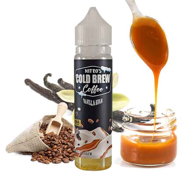 NITRO’S Cold Brew Coffee flavourshot Vanilla Bean 20/60ml