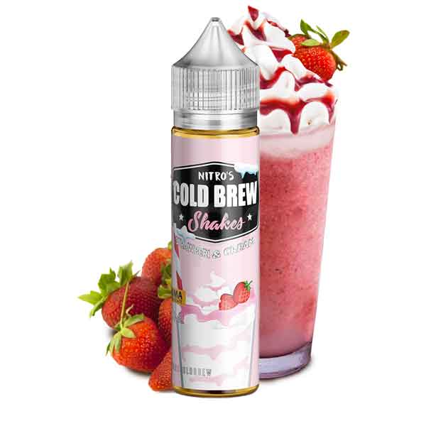 NITRO’S Cold Brew Coffee flavourshot Strawberi & Creaml 20/60ml