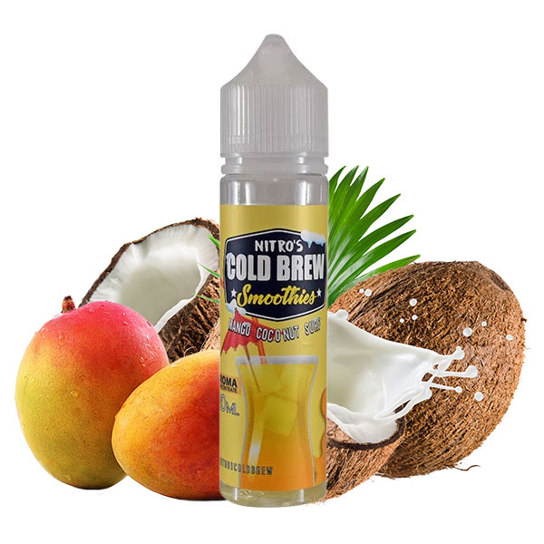 NITRO’S Cold Brew Coffee flavourshot Mango Coconut Surf 20/60ml