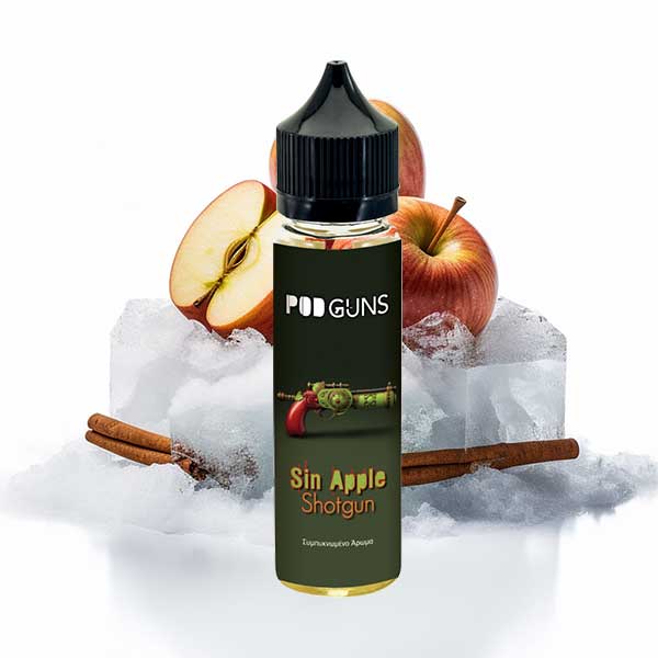 Omnia flavourShot Pod Gun Sin Apple Shot Gun 60ml