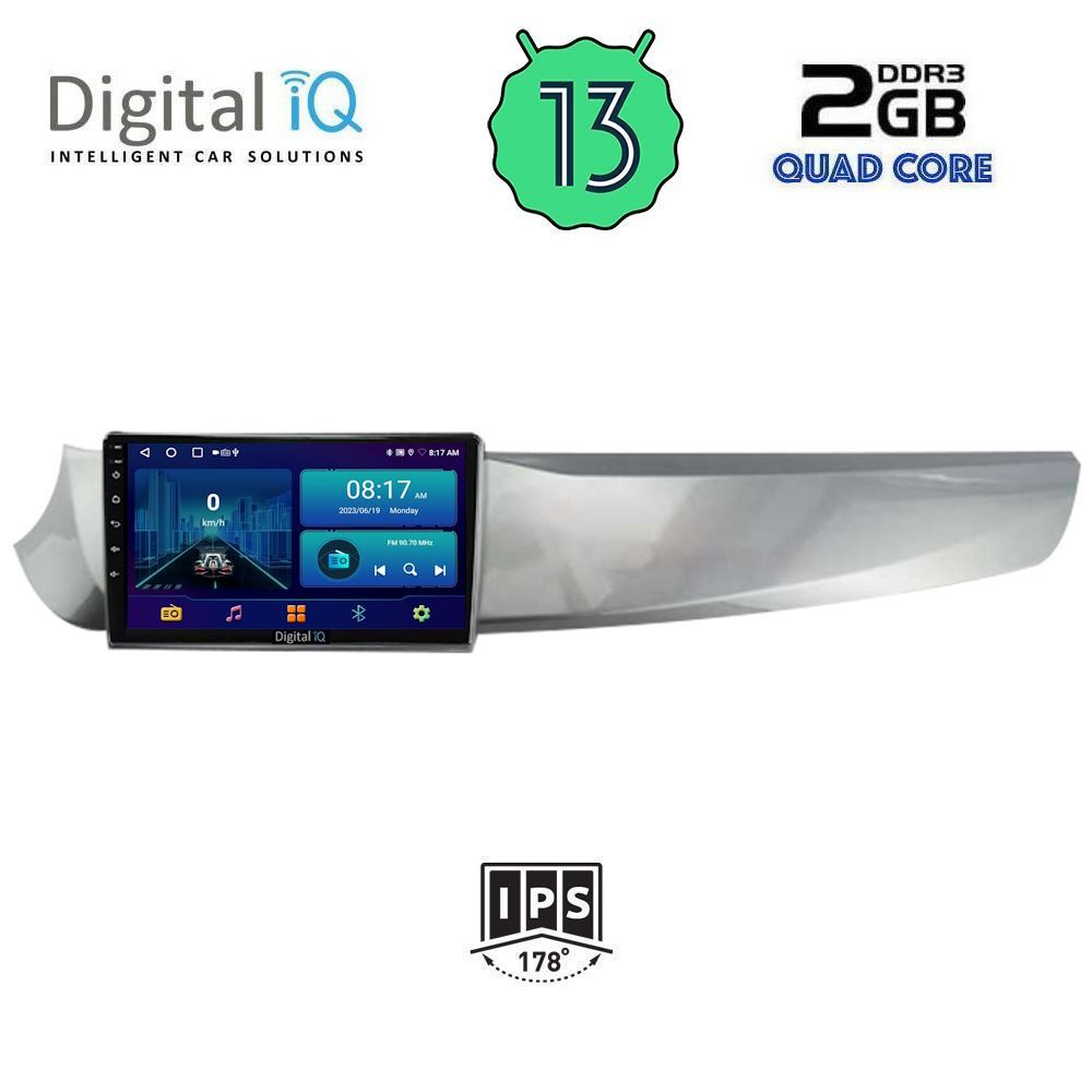 DIGITAL IQ BXB 1025_GPS (9inc) MULTIMEDIA TABLET OEM ALFA ROMEO GIULIETTA mod. 2010-2014