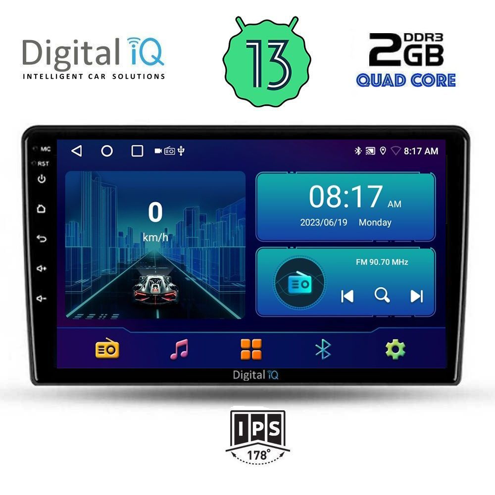 DIGITAL IQ BXB 1026_GPS (9inc) MULTIMEDIA TABLET OEM ALFA ROMEO GIULIETTA mod 2014-2020