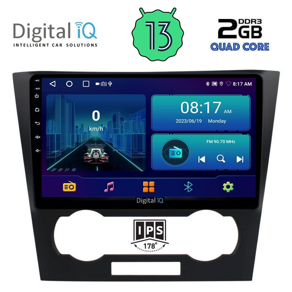 DIGITAL IQ BXB 1073_GPS (9inc) MULTIMEDIA TABLET OEM CHEVROLET EPICA mod. 2006-2011