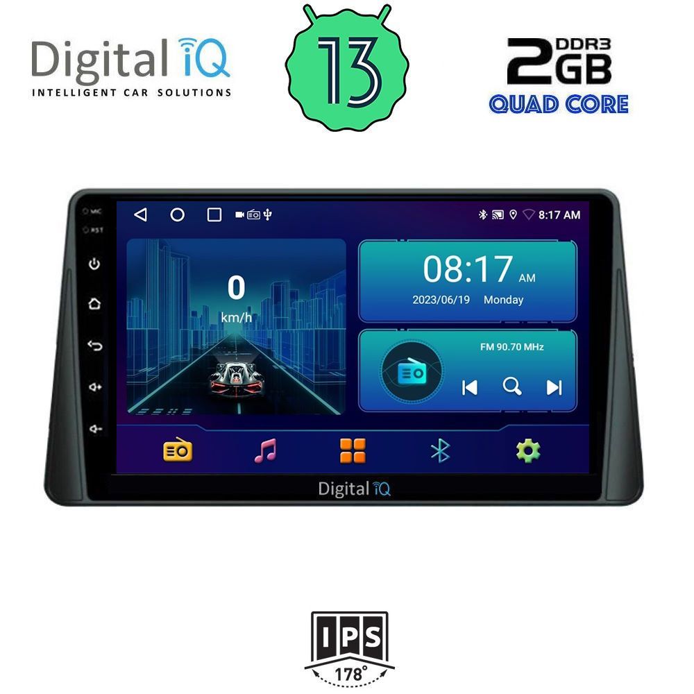 DIGITAL IQ BXB 1158_GPS (9inc) MULTIMEDIA TABLET OEM FORD FOCUS mod. 2019&gt;