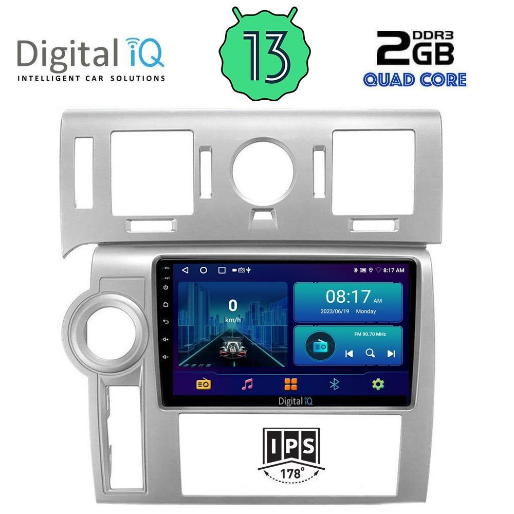 DIGITAL IQ BXB 1216_GPS (9inc) MULTIMEDIA TABLET OEM HUMMER H2 mod. 2008-2009