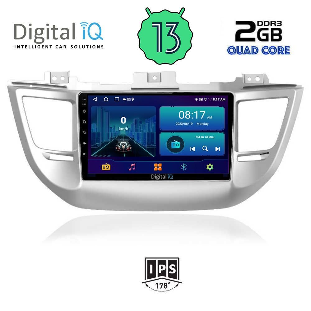 DIGITAL IQ BXB 1243_GPS (9inc) MULTIMEDIA TABLET OEM HYUNDAI TUSCON mod. 2015-2019