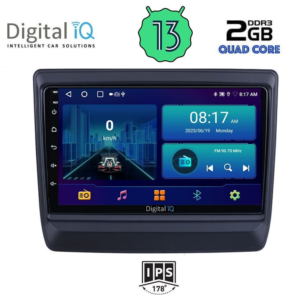 DIGITAL IQ BXB 1256_GPS (9inc) MULTIMEDIA TABLET OEM ISUZU DMAX mod. 2020&gt;