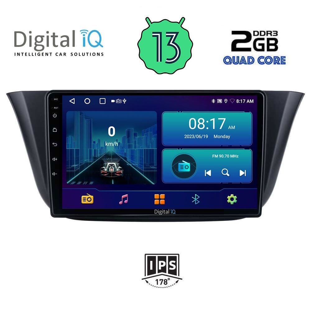DIGITAL IQ BXB 1265_GPS (9inc) MULTIMEDIA TABLET OEM IVECO DAILY mod. 2014&gt;