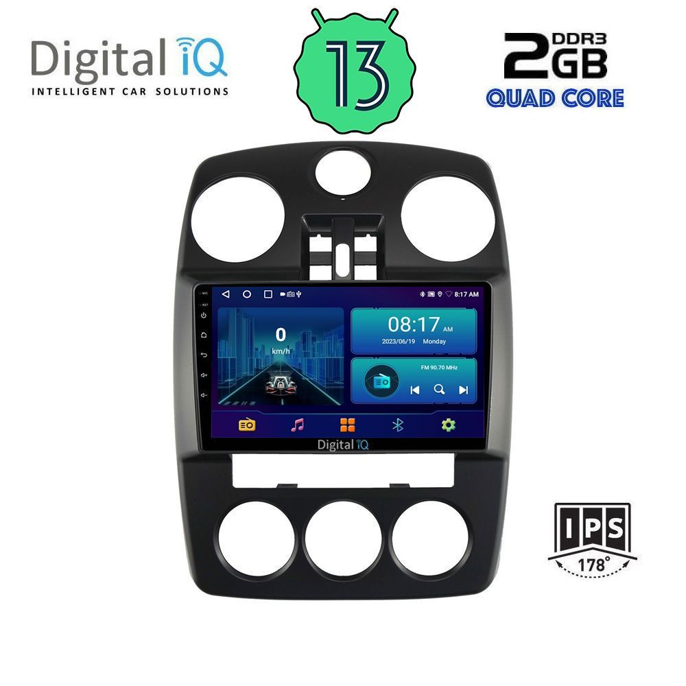 DIGITAL IQ BXB 1287_GPS (9inc) MULTIMEDIA OEM CHRYSLER PT CRUISER mod. 2005-2010