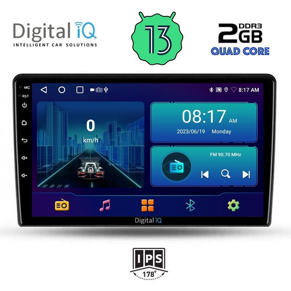 DIGITAL IQ BXB 1301_GPS (9inc) MULTIMEDIA TABLET OEM KIA CEED mod. 2009-2012