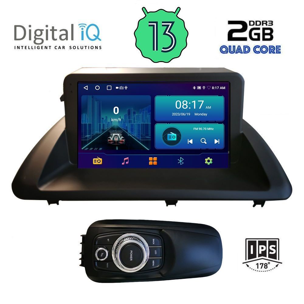 DIGITAL IQ BXB 1340_GPS (9inc) MULTIMEDIA TABLET OEM LEXUS CT 200 mod. 2011-2020