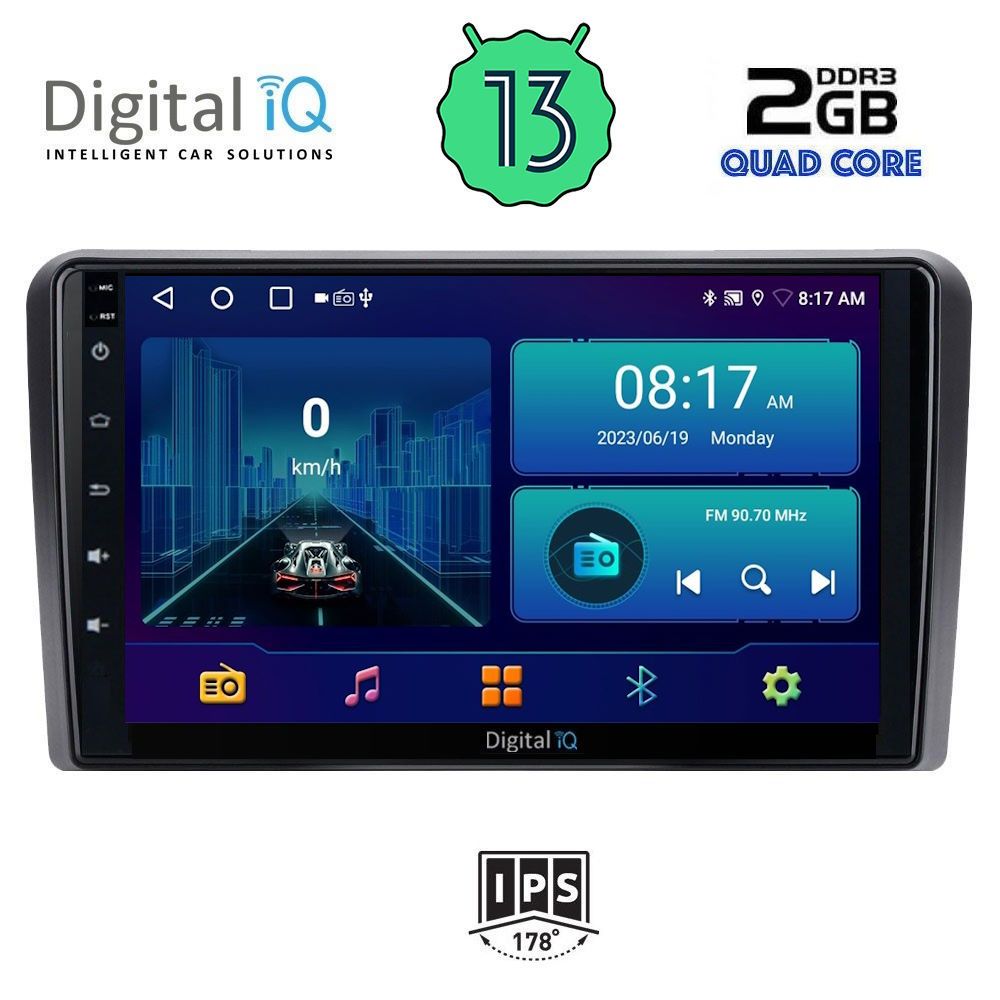 DIGITAL IQ BXB 1481_GPS (9inc) MULTIMEDIA TABLET OEM OPEL ALL mod. 2004-2014