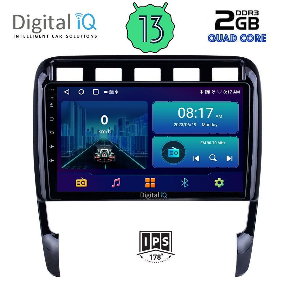 DIGITAL IQ BXB 1535_GPS (9inc) MULTIMEDIA TABLET OEM PORSCHE CAYENNE mod. 2002-2011