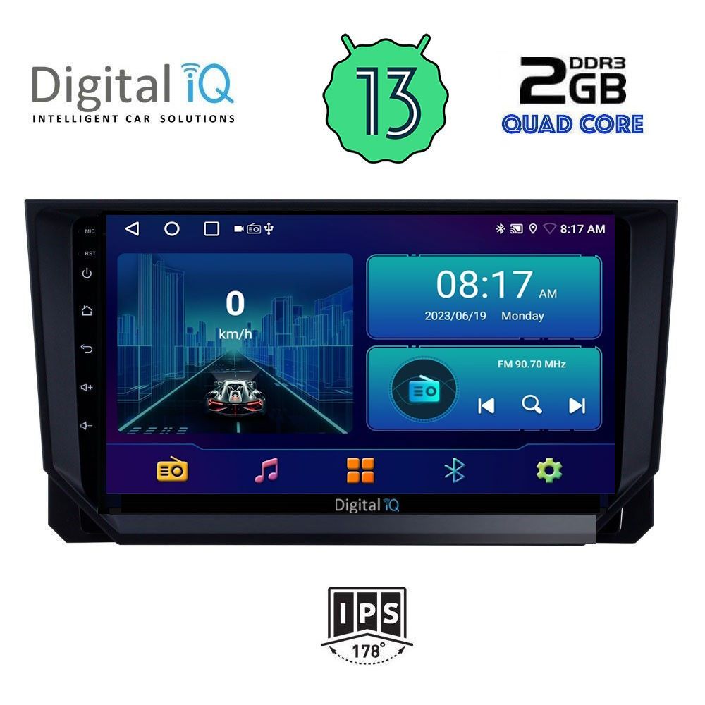 DIGITAL IQ BXB 1573_GPS (9inc) MULTIMEDIA TABLET OEM SEAT ARONA mod. 2018&gt;