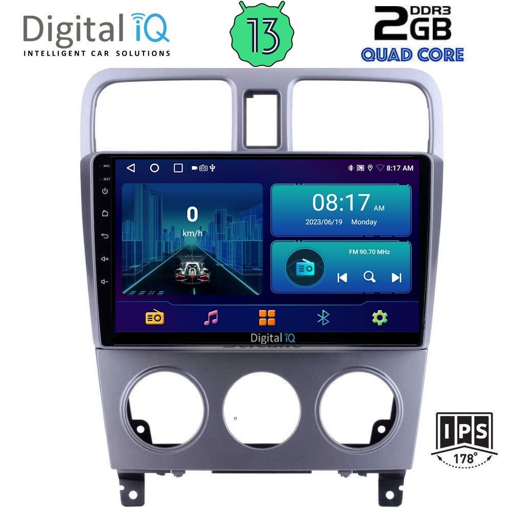 DIGITAL IQ BXB 1661_GPS (9inc) MULTIMEDIA TABLET OEM SUBARU FORESTER  mod. 2002-2008