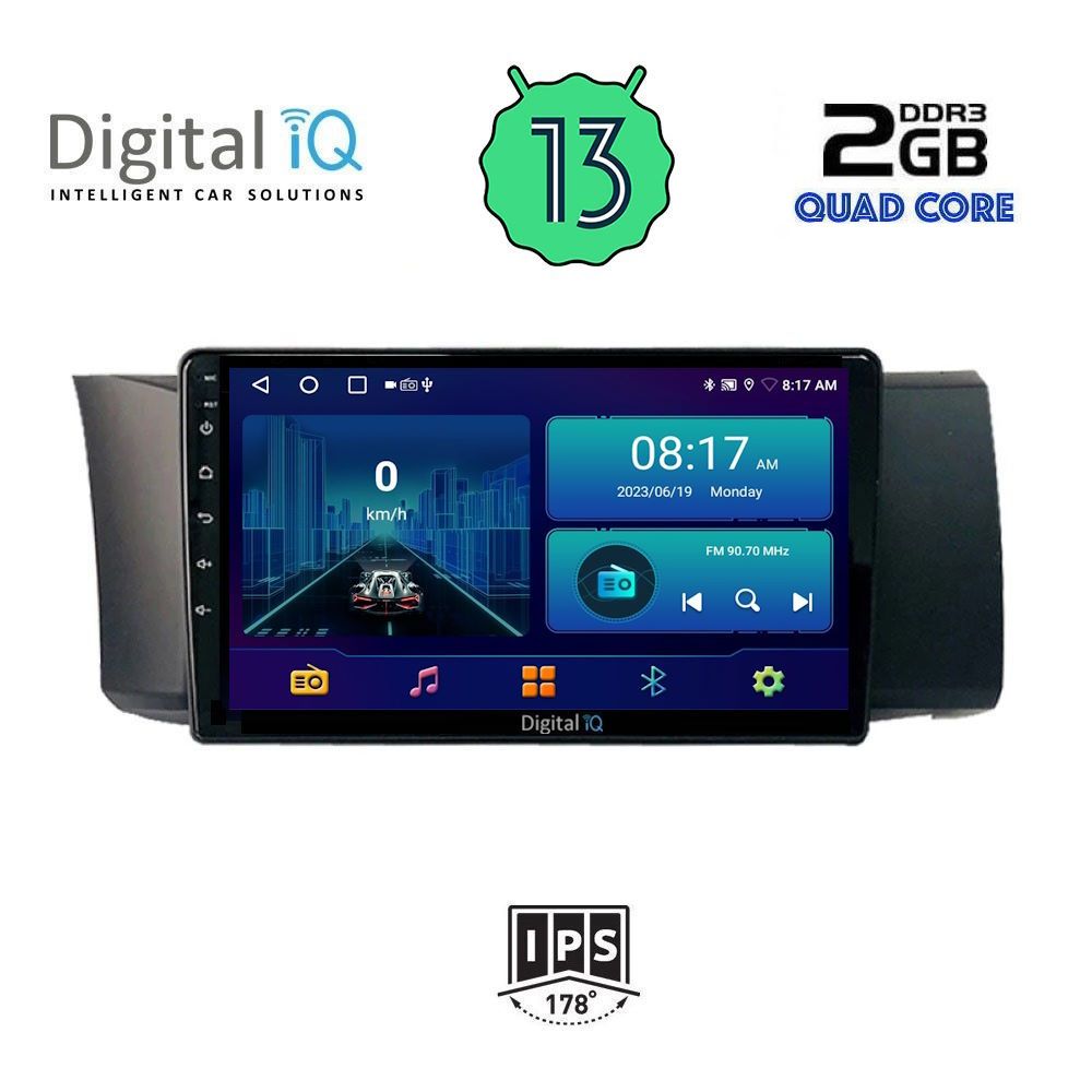 DIGITAL IQ BXB 1669_GPS (9inc) MULTIMEDIA TABLET OEM TOYOTA GT86 - SUBARU BRZ mod. 2012&gt;