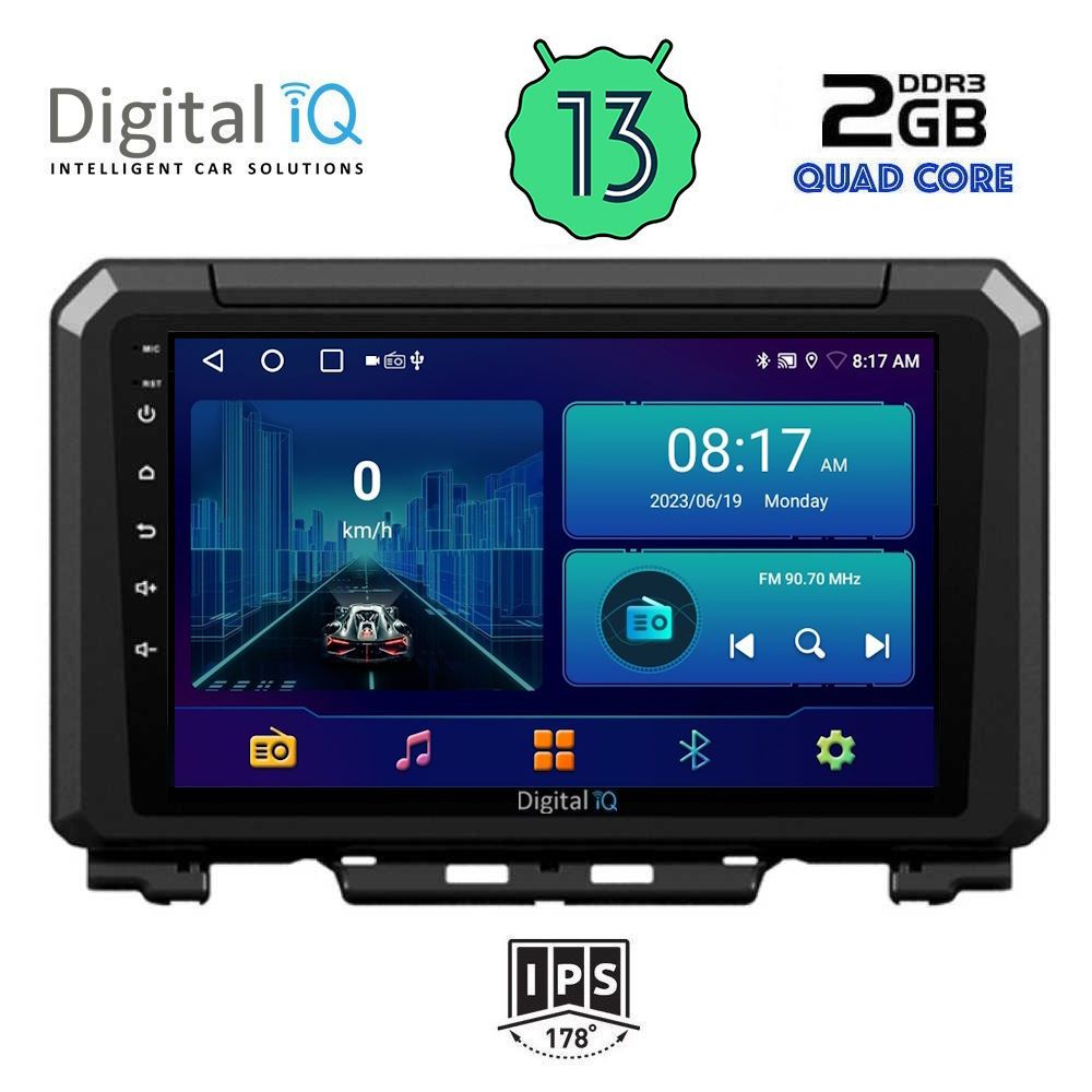 DIGITAL IQ BXB 1679_GPS (9inc) MULTIMEDIA TABLET OEM SUZUKI JIMNY mod. 2017&gt;