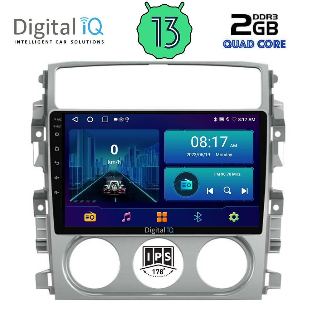 DIGITAL IQ BXB 1681_GPS (9inc) MULTIMEDIA TABLET OEM SUZUKI LIANA mod. 2001-2007