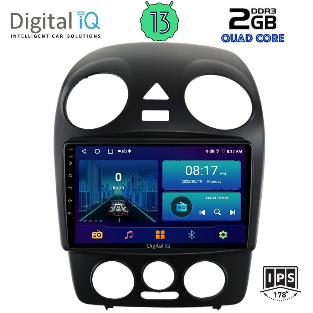 DIGITAL IQ BXB 1742_GPS (9inc) MULTIMEDIA TABLET OEM VW BEETLE mod. 2004-2011