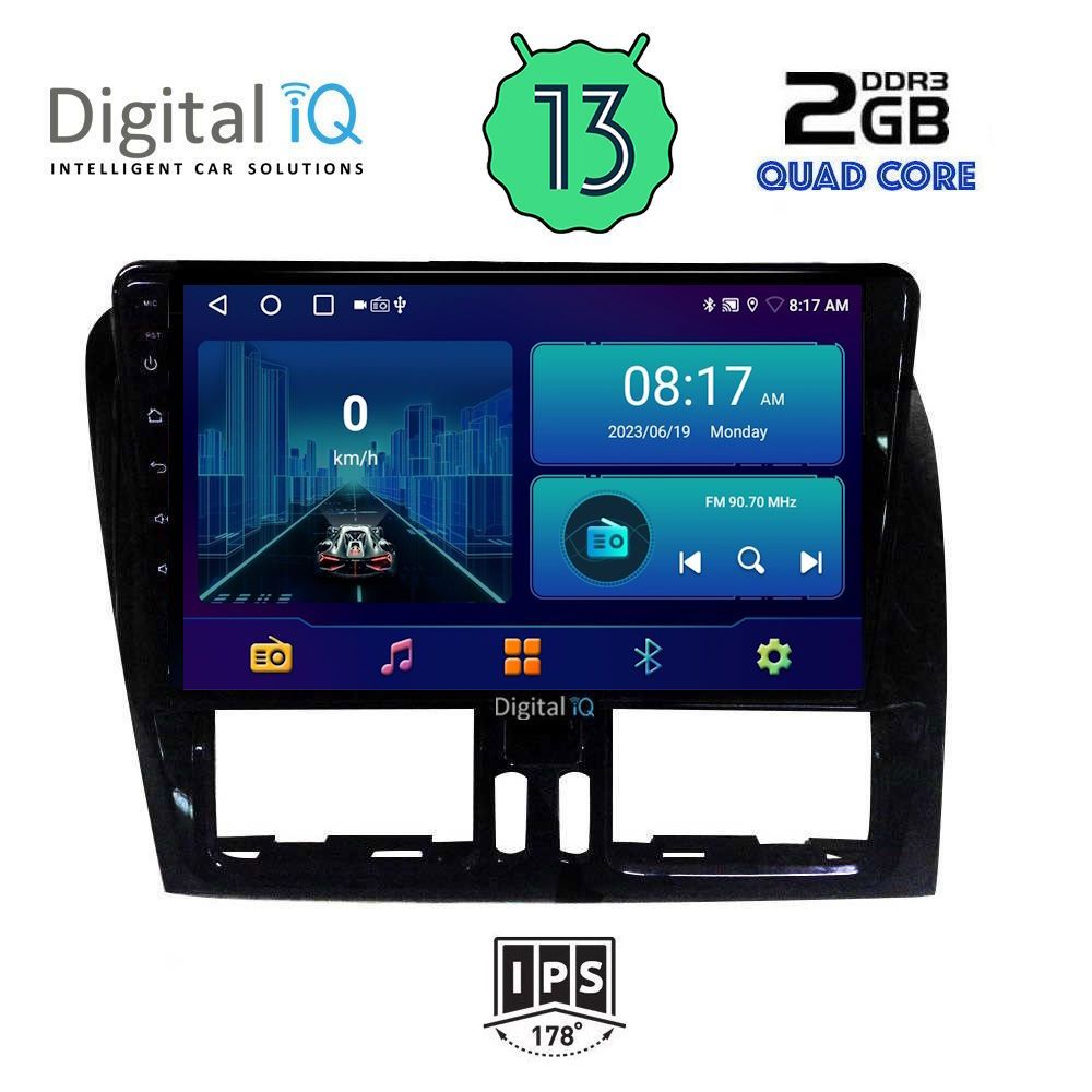 DIGITAL IQ BXB 1787_GPS (9inc) MULTIMEDIA TABLET OEM VOLVO XC60 mod. 2009-2017