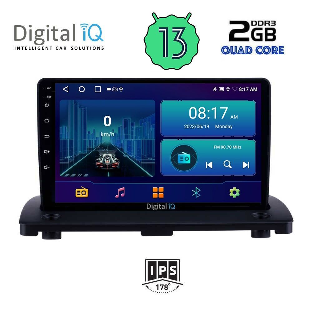 DIGITAL IQ BXB 1789_GPS (9inc) MULTIMEDIA TABLET OEM VOLVO XC90 mod. 2002-2014