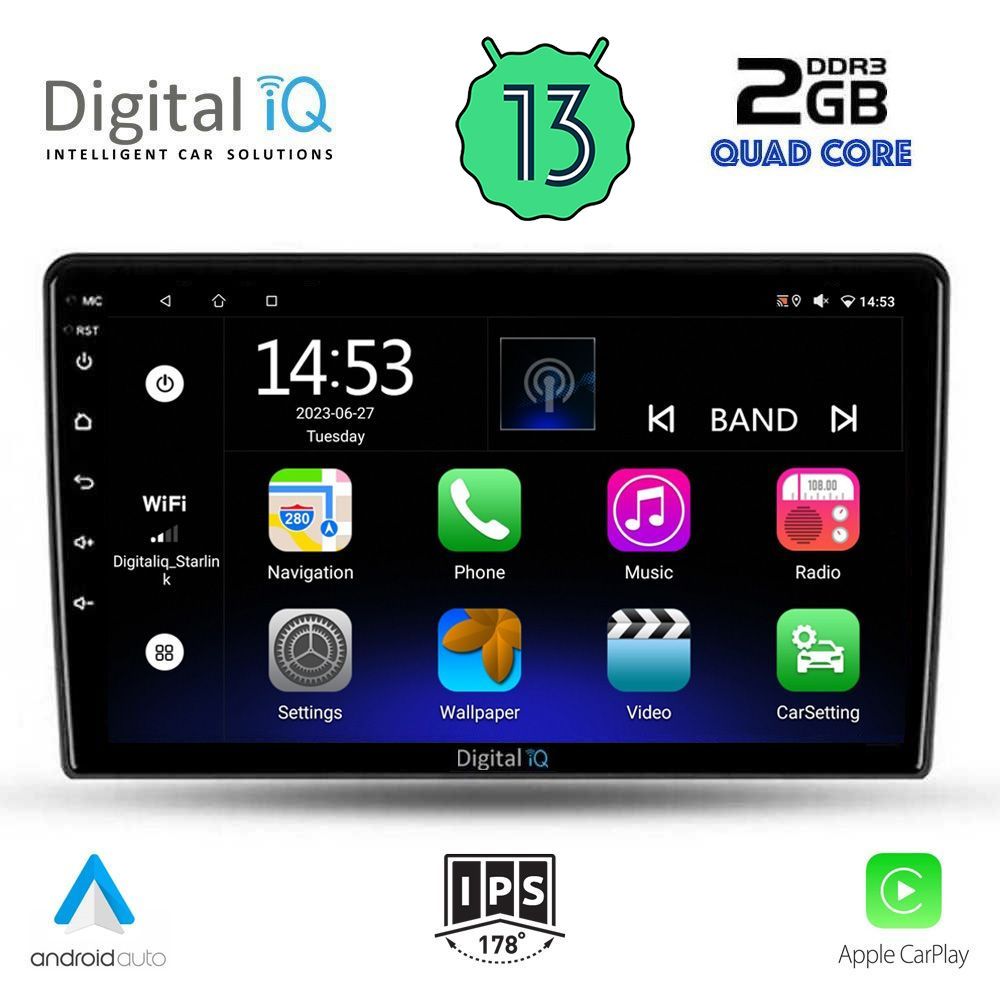 DIGITAL IQ RSB 2105_CPA (9inc) MULTIMEDIA TABLET OEM DACIA DUSTER mod. 2012-2019