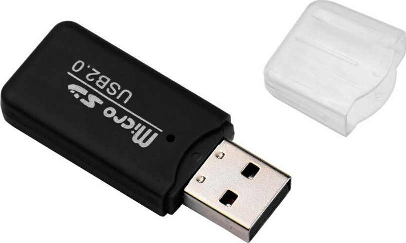 Powertech Card Reader USB 2.0 για microSD Powertech Card Reader USB 2.0 για microSD