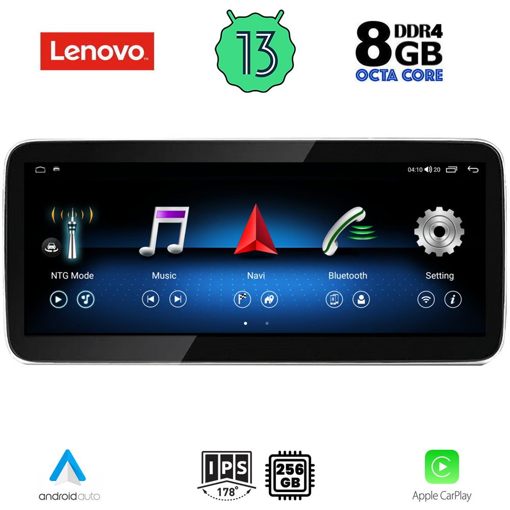 LENOVO LVG 17996_CPA (12.3inc) (NTG 4.5) MULTIMEDIA OEM MERCEDES GLK (X204) mod. 2013-2015