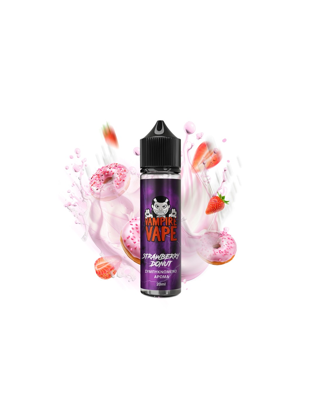 Vampire Vape Strawberry Donut Flavour Shot 60ml