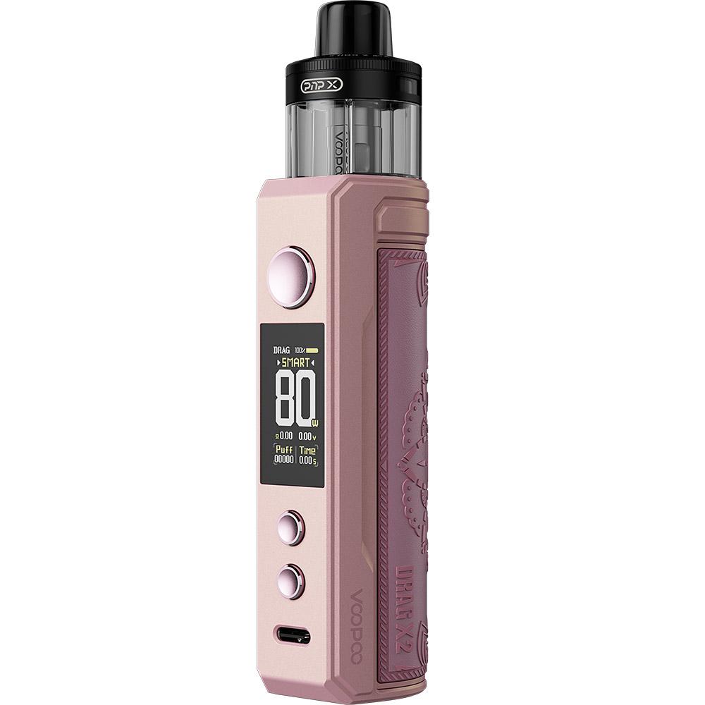 Voopoo Drag X2 Kit 5ml Glow Pink