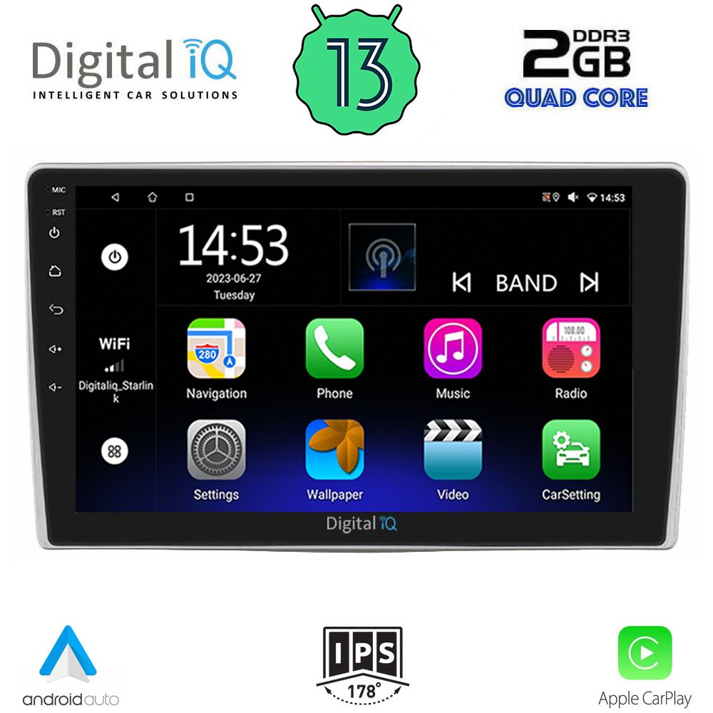 DIGITAL IQ RSB 2028_CPA (9inc) MULTIMEDIA TABLET OEM ALFA ROMEO MITO mod. 2008-2018