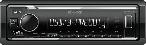 Kenwood KMM-106 λευκό φωτισμό πλήτρων!