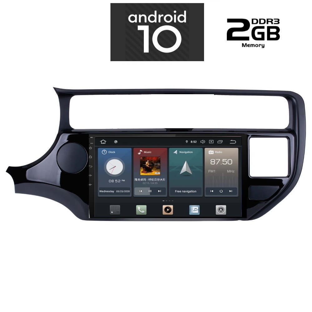 IQ-AN X1125_GPS (9inc). KIA RIO mod. 2015-2017