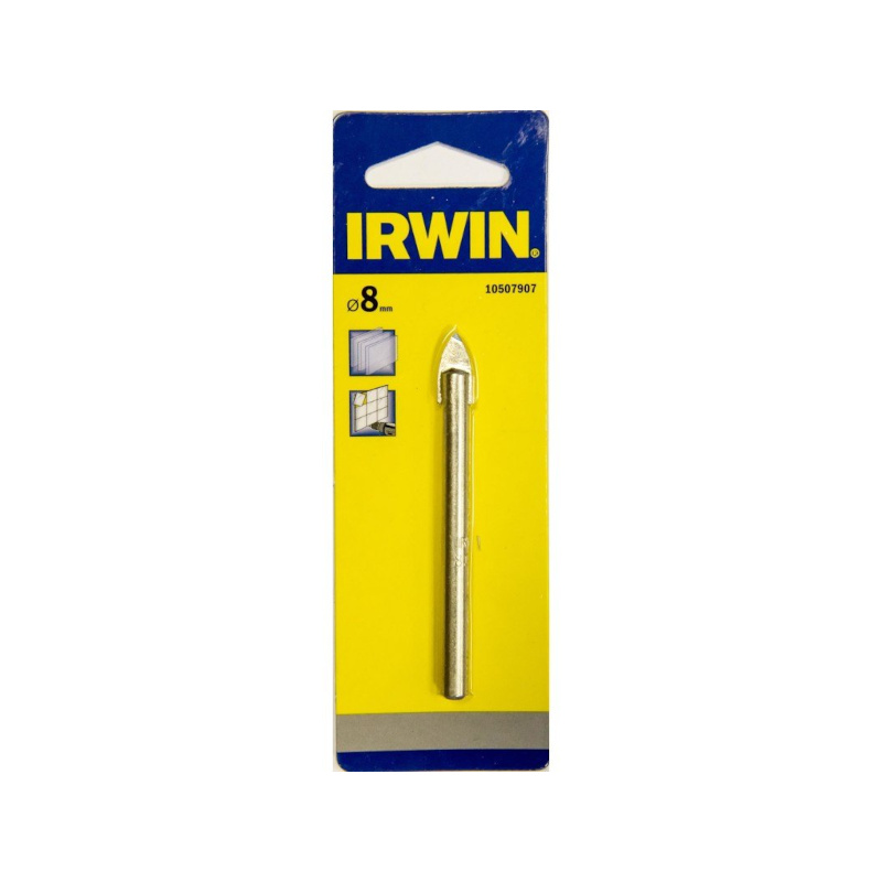 Irwin 10507907 Τρυπάνι Γυαλιού/Πλακιδίων 8mm