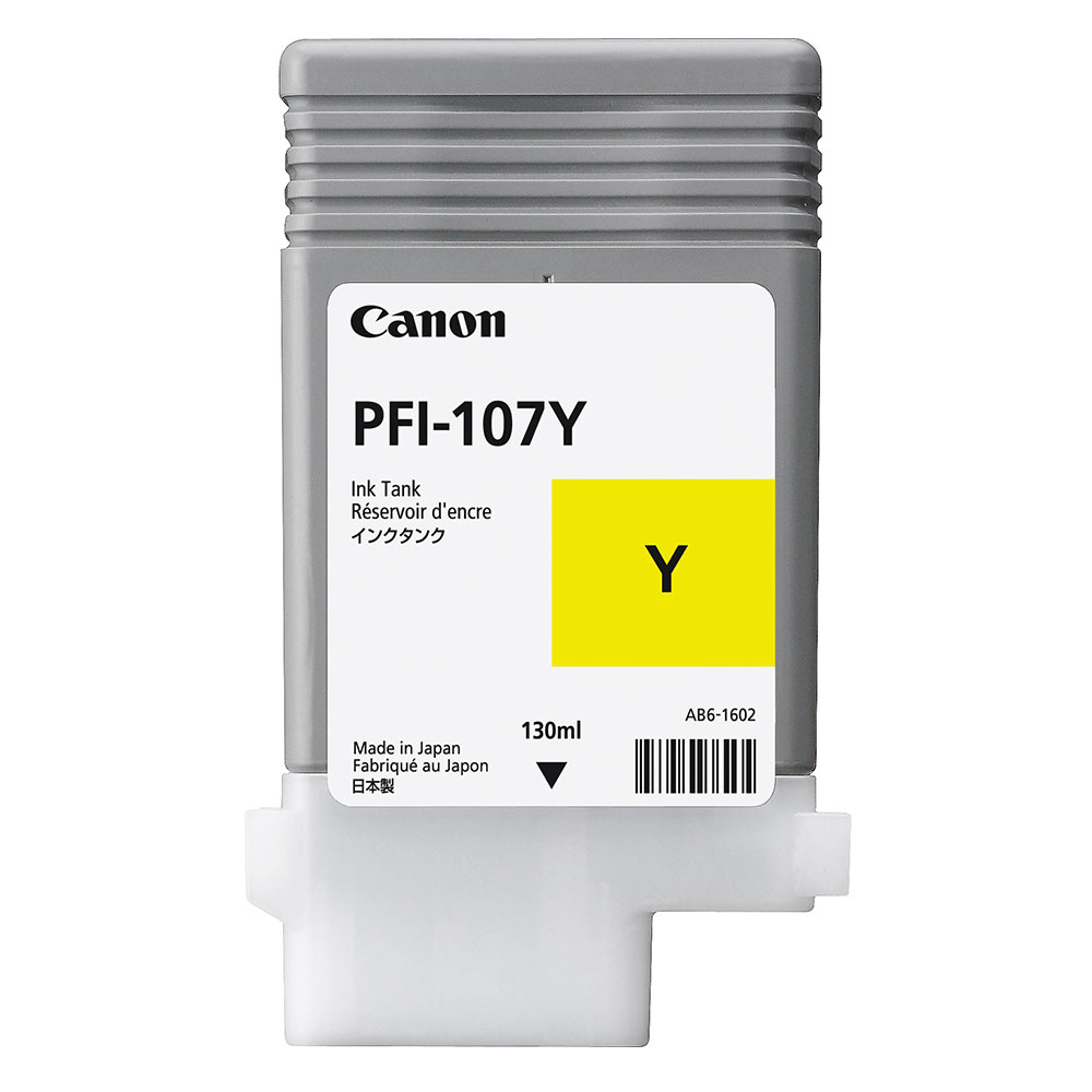 Canon Μελάνι Inkjet PFI-107Y Yellow (6708B001) (CANPFI-107Y)