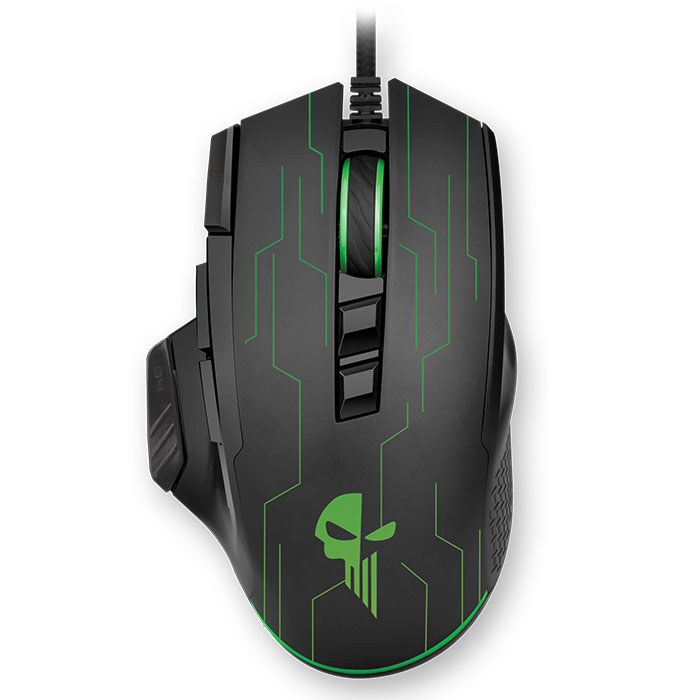 NOD PUNISHER Ενσύρματο RGB Gaming mouse με λογισμικό για custom setup και ανάλυση έως 3200DPI.