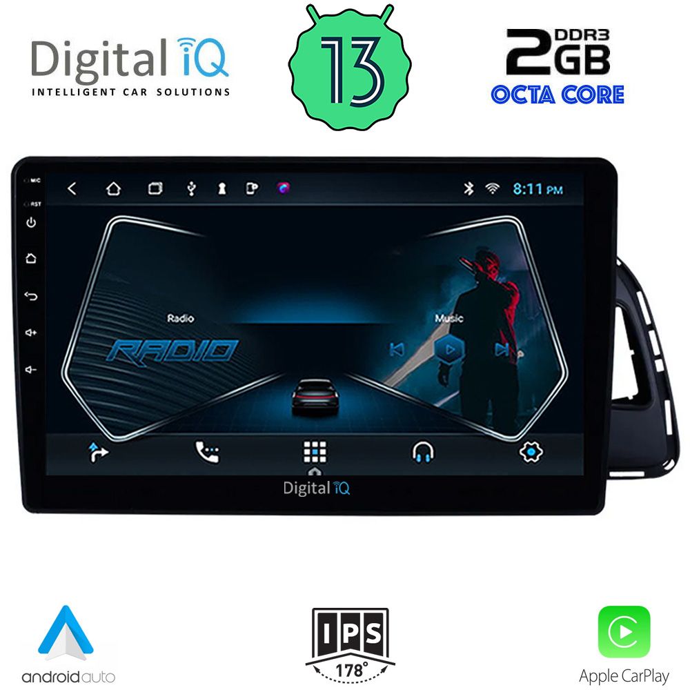 DIGITAL IQ RTC 5015_CPA (10inc) MULTIMEDIA TABLET OEM AUDI Q5 mod. 2010-2018