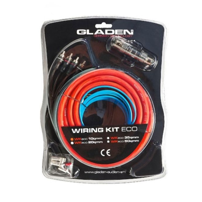 Gladen Audio Σετ καλωδίων Gladen Audio Eco Cable Kit wk10